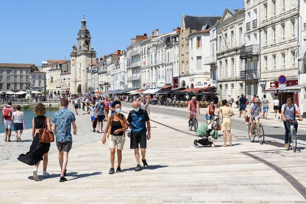 Apartament Plein Charme Aux Minimes Terrasse Calme + Parking La Rochelle  Zewnętrze zdjęcie