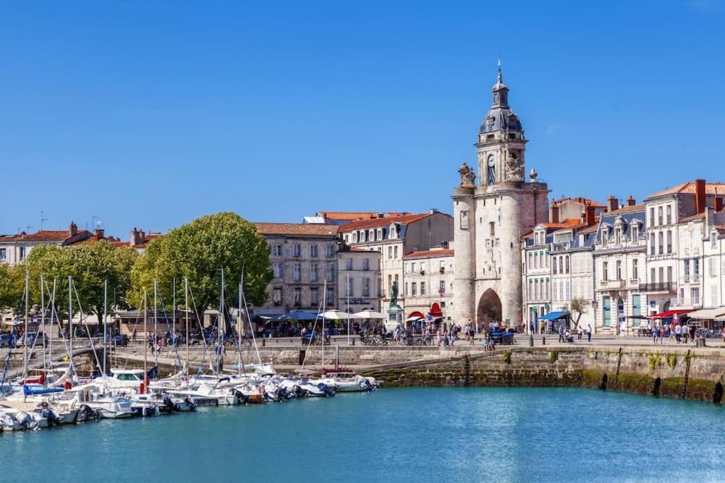 Apartament Plein Charme Aux Minimes Terrasse Calme + Parking La Rochelle  Zewnętrze zdjęcie